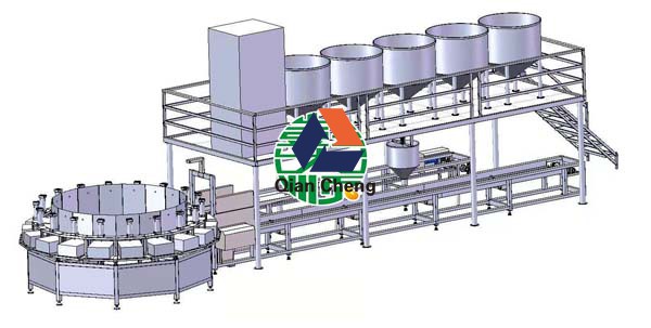 圆盘豆腐生产线