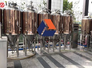甘肃500L玫瑰金精酿啤酒设备