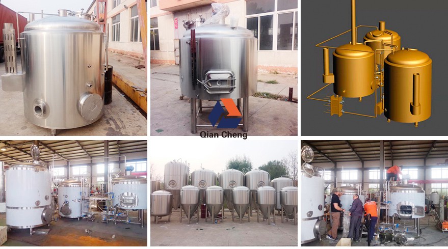 美国7BBL直火加热啤酒厂