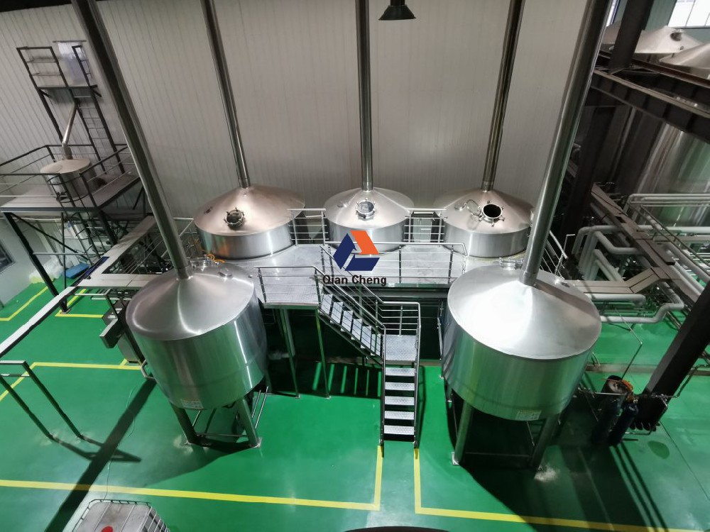 2000L中小型酒店啤酒酿造设备