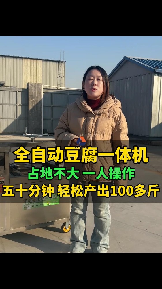 全自动豆腐机多少钱，农村乡镇在家可做操作简单轻松不累