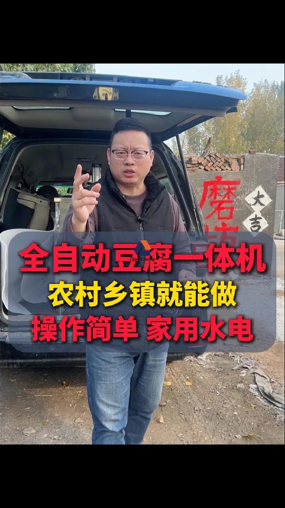 全自动的豆腐机，小型全自动豆腐机